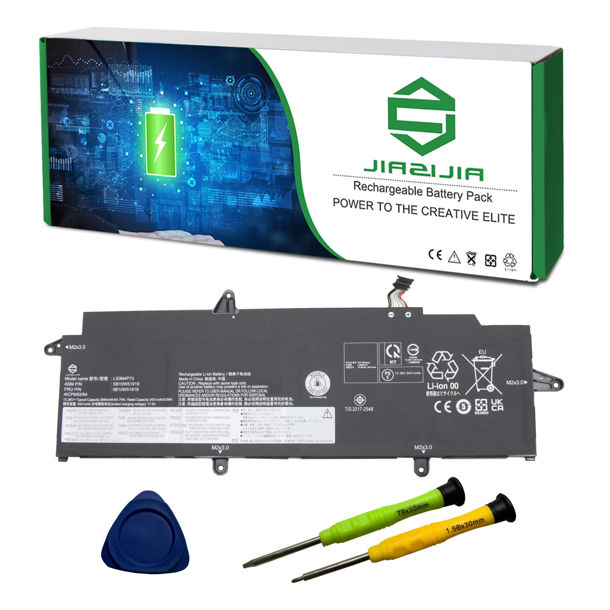 Amazon.com: JIAZIJIA L20M4P73 Laptop Battery Replacement for